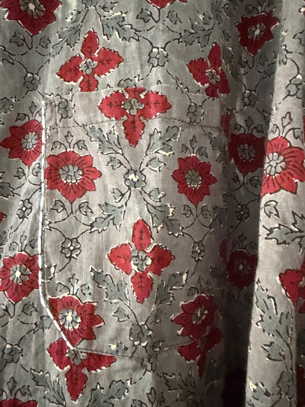Jaded Gypsy Oversized Blouse Shirt Size large NWOT RANDOM BLEACH LOOK SPOTS - Picture 6 of 12